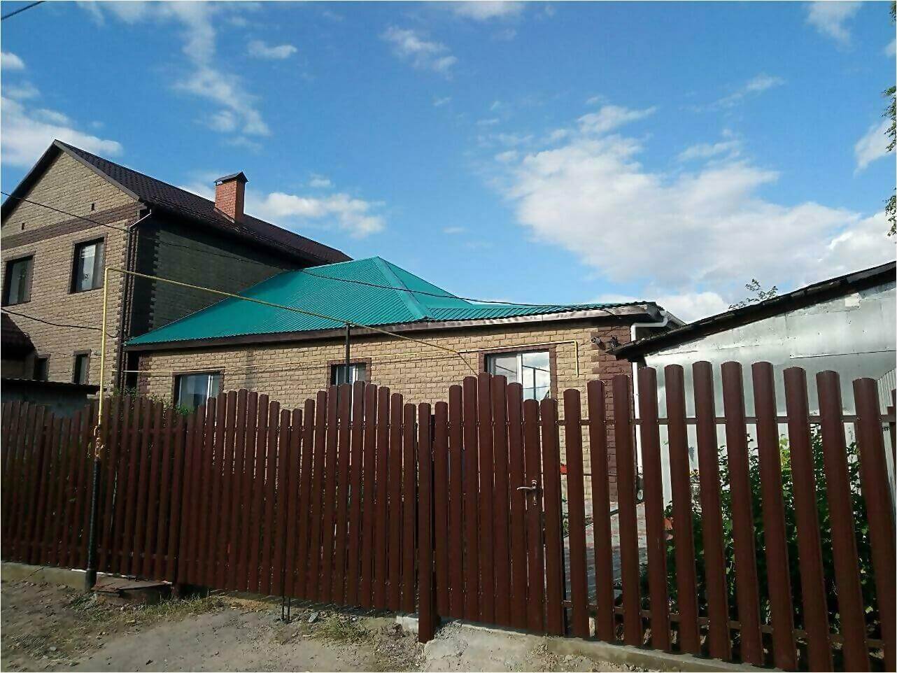 забор-ранчо из штакетника 70м фото1 в Красноярске
