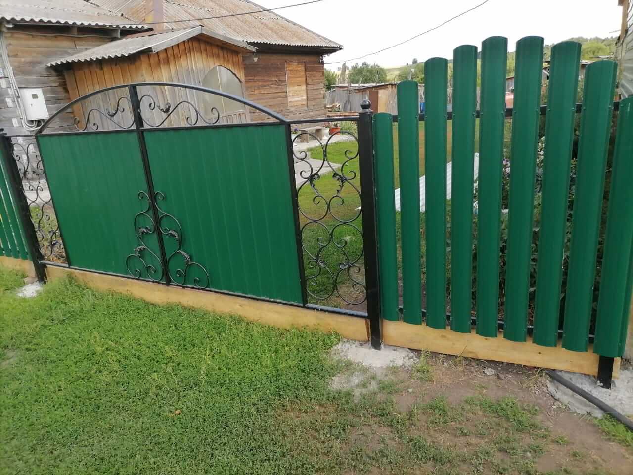 забор из штакетника Зеленый Мох фото7 в Красноярске