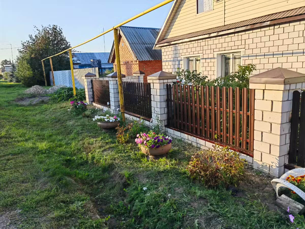 Забор из евроштакетника 10м RAL8017/8017 Шоколад двусторонний фото 2 в Красноярске