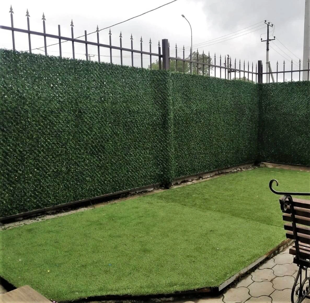 Вечнозеленый забор Grass Fence 33м фото 4 в Красноярске